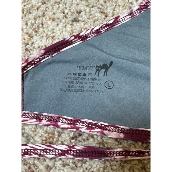 Jolyn Tomcat women's swim bikini top, size L, adjustable - Picture 3 of 5